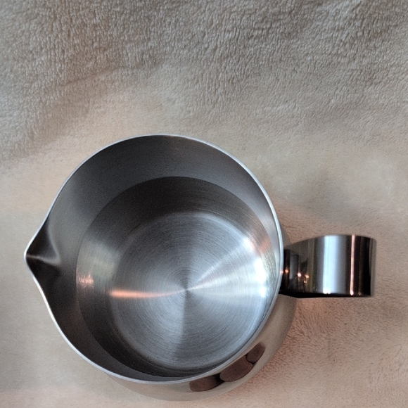 Silver Coffee & Tea Frothing Pitcher - Picture 6 of 6